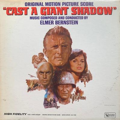 Виниловая пластинка OST, ЭЛМЕР БЕРНСТАЙН - Брось тень UAL4138 UNITED ARTISTS 1966 США Саундтреки и мюзиклы Б/у
