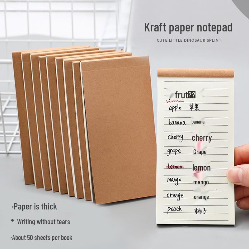 Student Planner Sticky Note Pad - Checklist & Memo Journal for Time Management