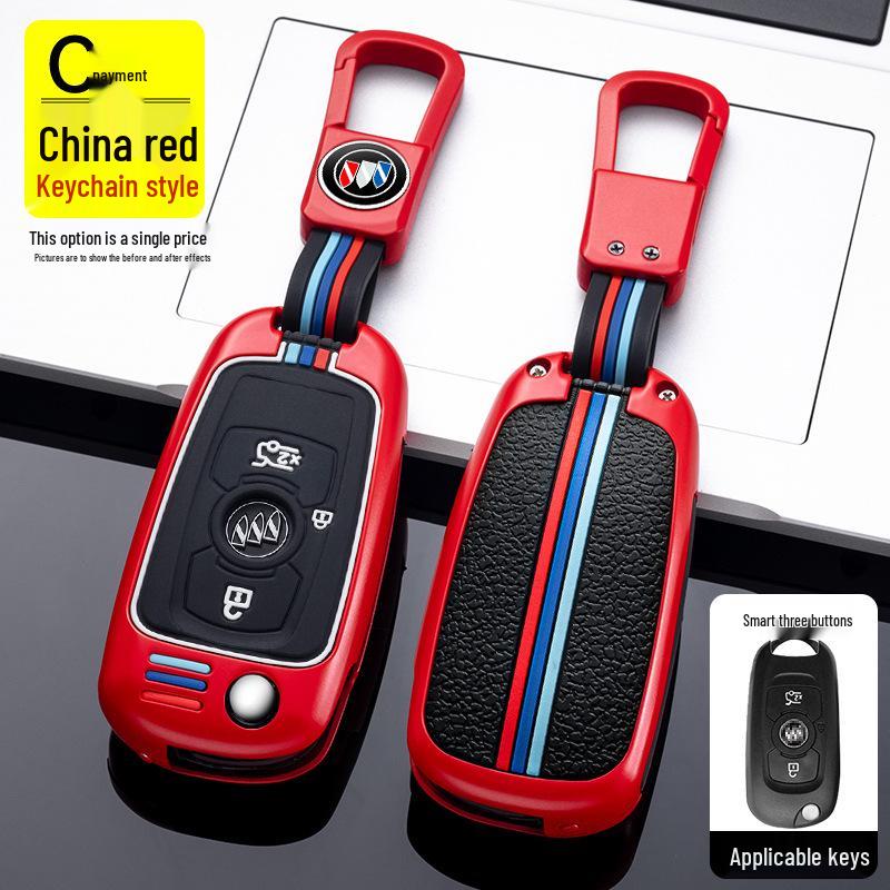 Key Case for Buick Verano & Excelle 2018 - Unisex Keychain Shell