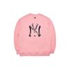 New MLB Base Logo Sweatshirts Unisex Pink 3AMTC0114-50PKS