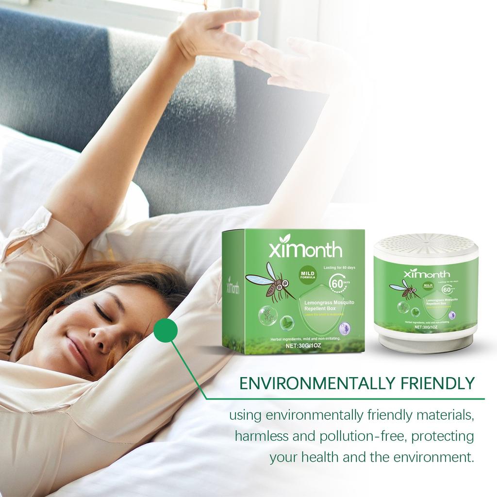 Plant Citronella Mosquito  Gel  Box For Household And Outdoor Dual-use Mild Mosquito  And Insect