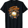 Garfield Halloween Spiderweb Candy Garfield Big Face T-Shirt