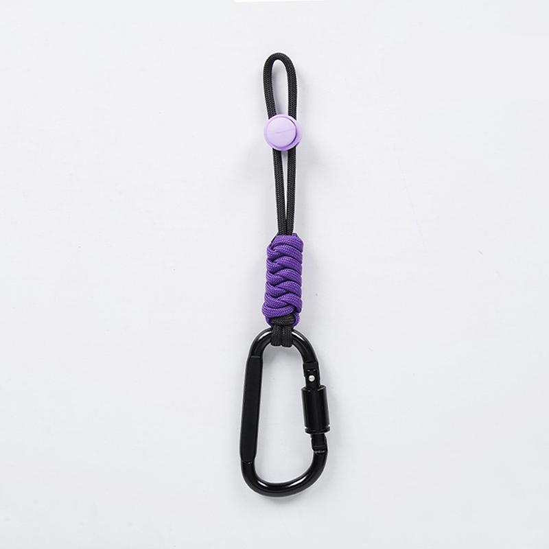 Paracord Water Bottle Hook 1 Carabiner Heavy Duty Clip Portable Multi-functional Tool for Sports Travel