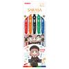 Zebra Gel Ballpoint Pen Sarasa Clip 0.5mm Spy Family 5 Color Set JJ15-5C-SF
