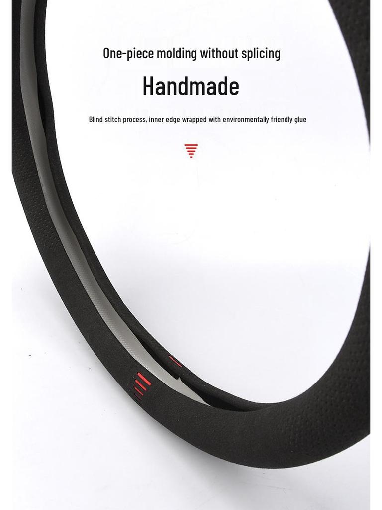 Замшевая и кожаная оплетка на руль для Accord 9-го и 10-го поколения - Ультратонкая, всесезонная