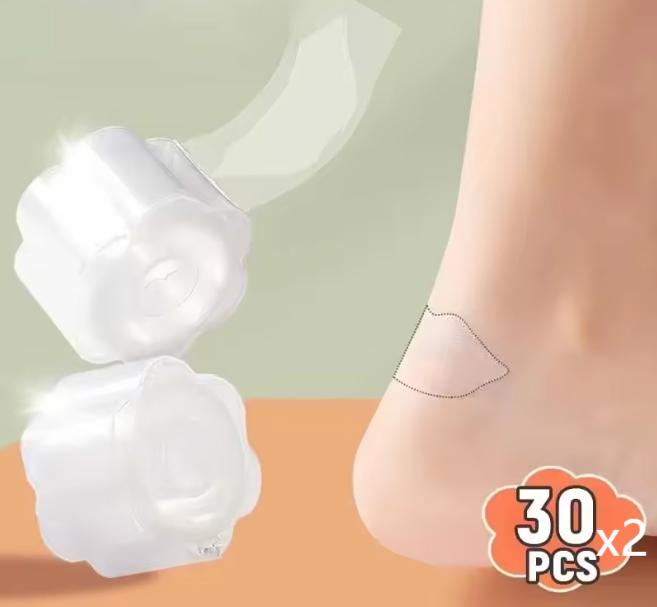 Anti Wear Foot Patch Plum Blossom Box Space Saving Anti Friction Foot Sticker Outdoor Running Protect Toes Finger Light Paster
