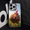 Animal Hen Rooster Phone Case For iPhone 17,16,15,14,13,12,11,Pro,Max,Plus,E,Air,Mini Black Tpu Cover