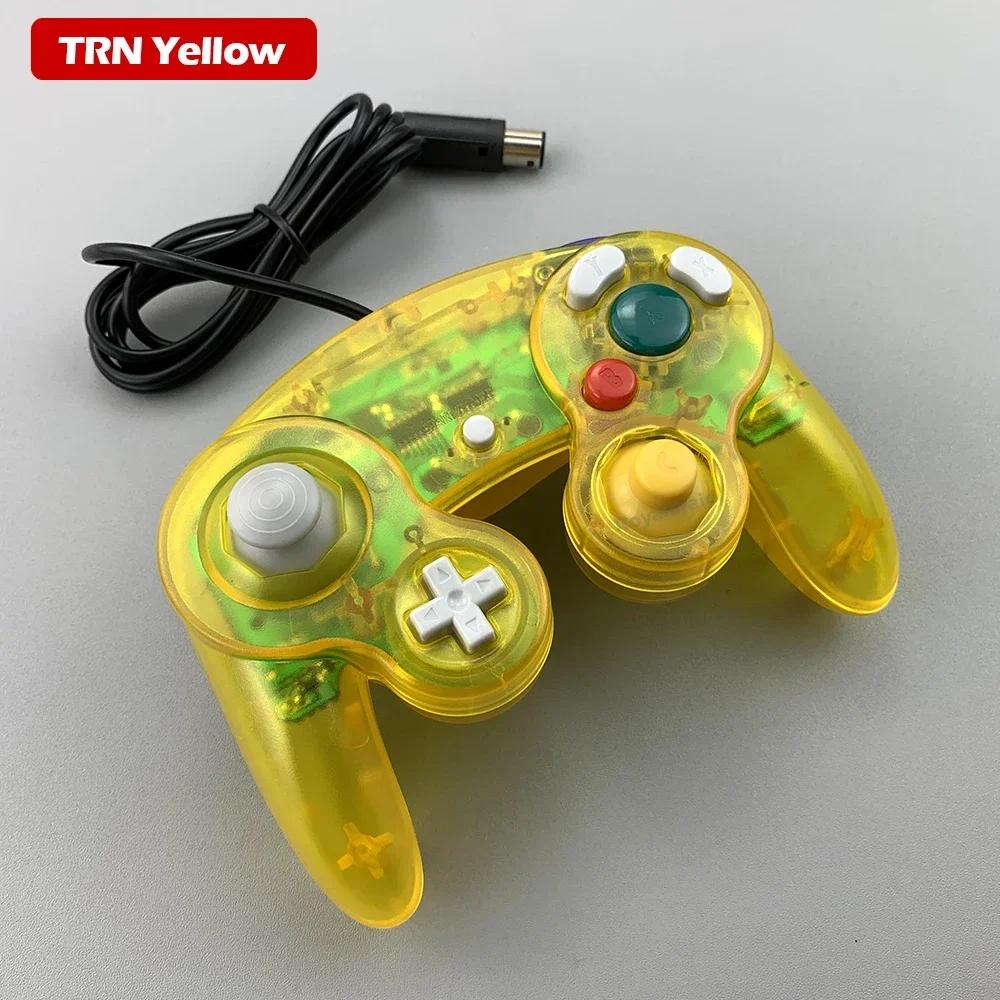 Многоцветный проводной геймпад для консоли NGC Joypad Контроллер для GameCube NGC Классический джойстик Ретро игровая консоль Геймпад Аксессуар