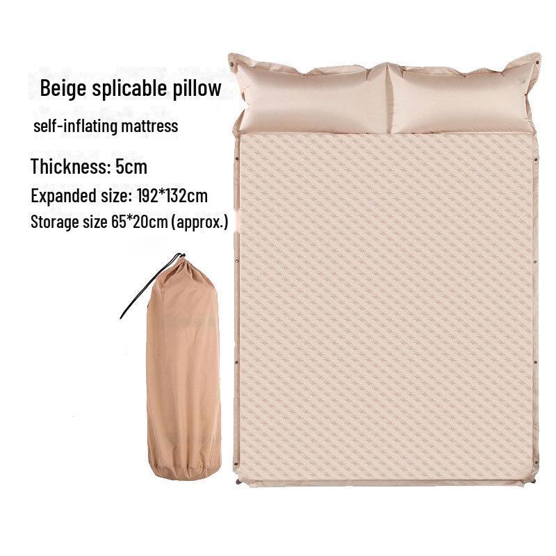 Самонадувающийся коврик для сна на открытом воздухе - надувной матрас для кемпинга и автоматический надувной коврик для палатки