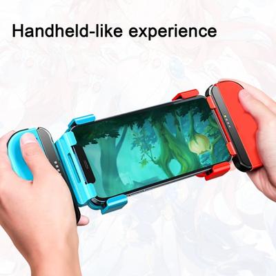 2 шт. зажимы для держателя Joycon, кронштейн для геймпада для мобильного телефона, зажимы, простая установка, контроллеры для джойстиков, игровые аксессуары