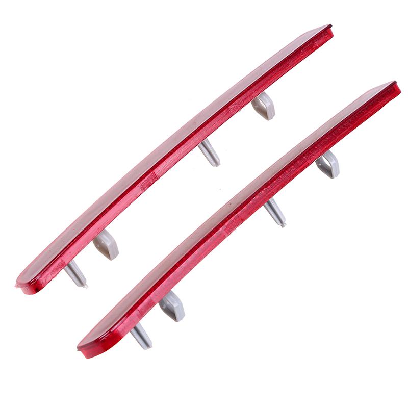 Rear Bumper Reflector Red Lens Tail Bumper Marker Lamp Left & Right for Land Rover Discovery 3 4 for Range Rover Sport 2010-2013