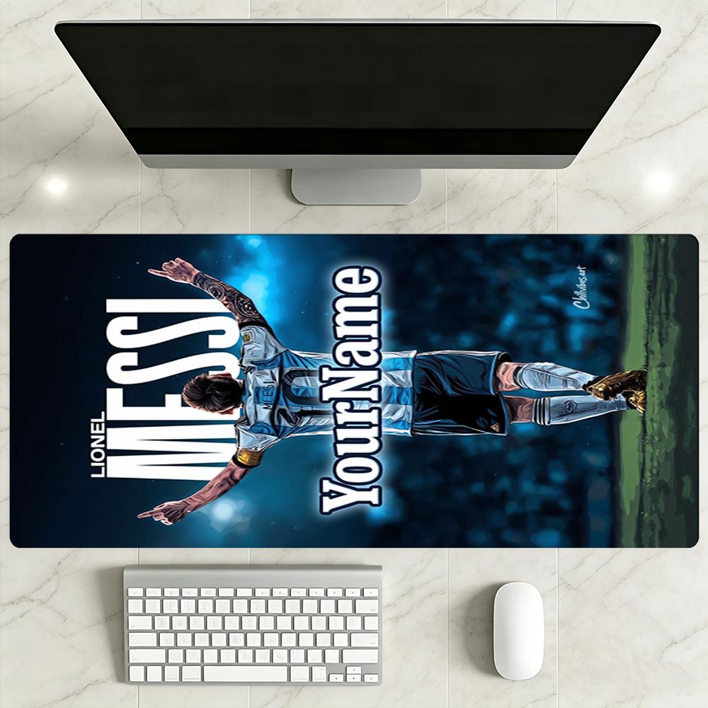 Messi Personalized Text Beach Towel Soft Durable Quick-Dry For Beach Bathroom Outdoor Swimming Pool Camping Picnic Yoga Diving Vacation Accessories