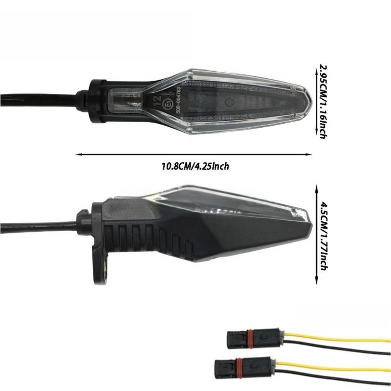 Энергоэффективные светодиодные указатели поворота для мотоцикла R1200GS R1250GS, высокая яркость и стильный дизайн, 2 шт.