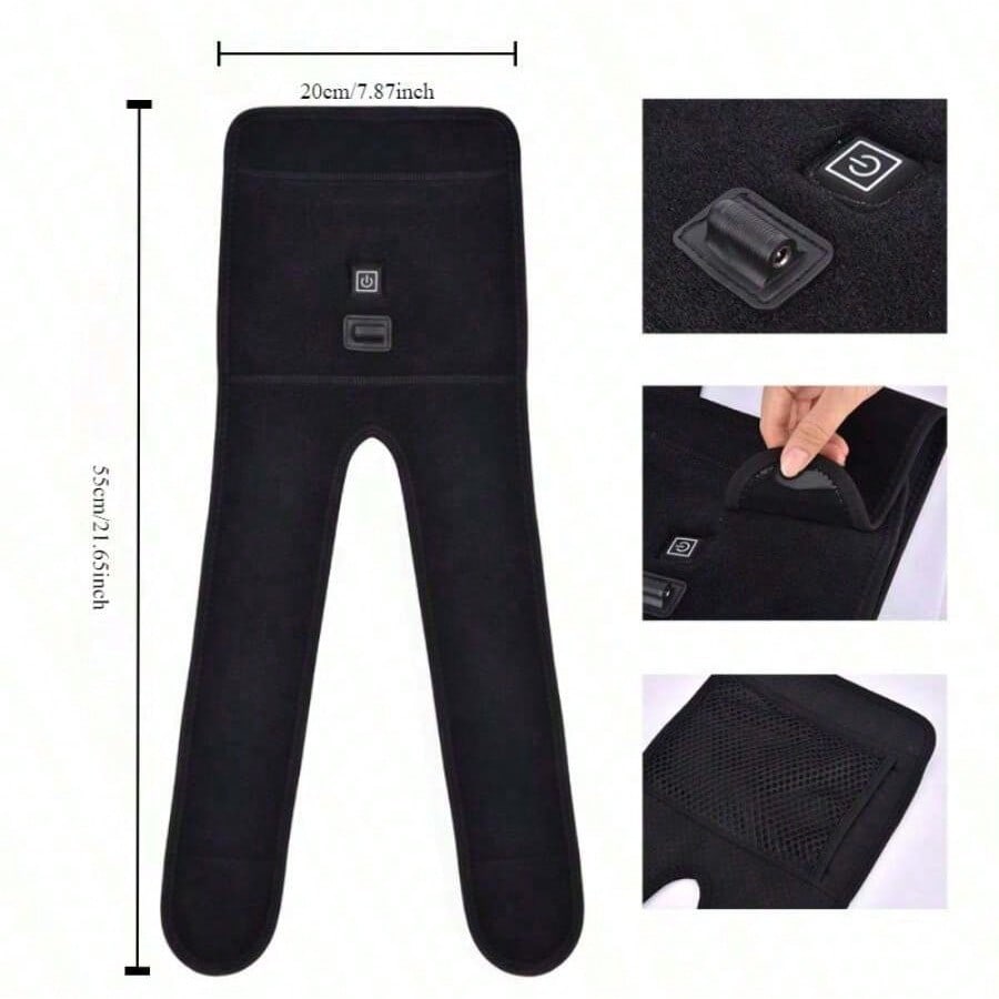 Electric Knee Pads, USB Heated Knee Pads, Leg Heat/Thermal Therapy