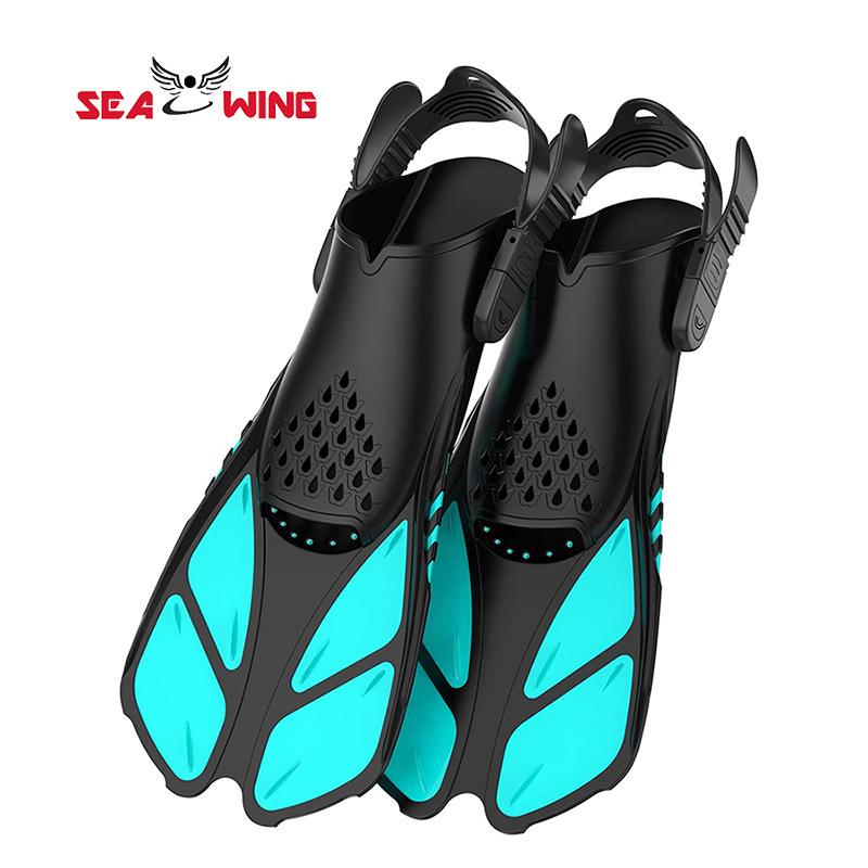 Регулируемые ласты для дайвинга и плавания для взрослых - Лягушачьи ласты и ласты русалки