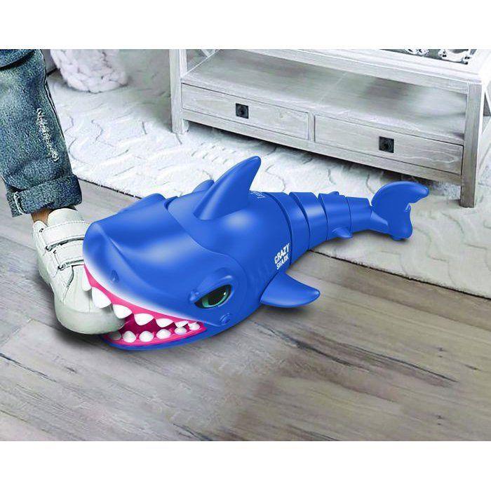 Радиоуправляемая акула - Crazy Shark с дистанционным управлением и звуковыми эффектами