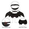 Nordic-Style Felt Bat Wings Pet Costume - Halloween Toy with Double Wings