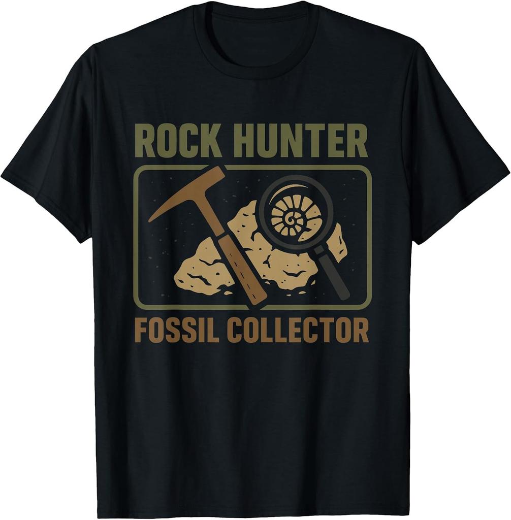 Rock Hound Geology Fossil Hunter Mineral Collector Gift T-Shirt