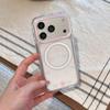 Прозрачный магнитный чехол-бампер с присоской для Apple iPhone 17 Pro Max - Полное покрытие, 16-е поколение