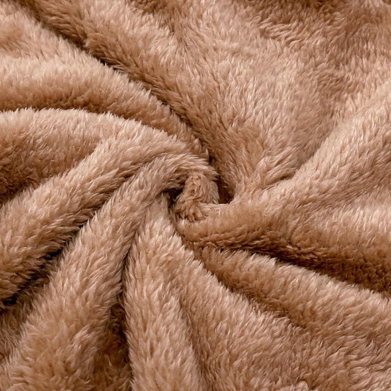 2025 Новое детское зимнее пальто из утолщенной овечьей шерсти для мальчиков и девочек, детская теплая толстовка с капюшоном