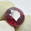 Natural Red Ruby Loose Gemstone 7.30 ct Round Cut for Jewelry Making and Gem Collections
