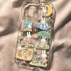 Miffy's Day Transparent Cartoon Case for Apple iPhones 13Pro, 14, 15, 16, 17 Pro Max, XS