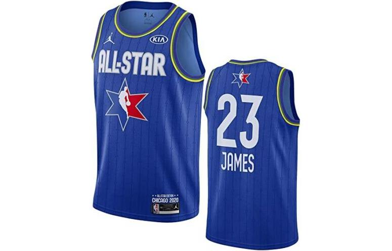 Men's Jordan Basketball Jersey Men's Blue