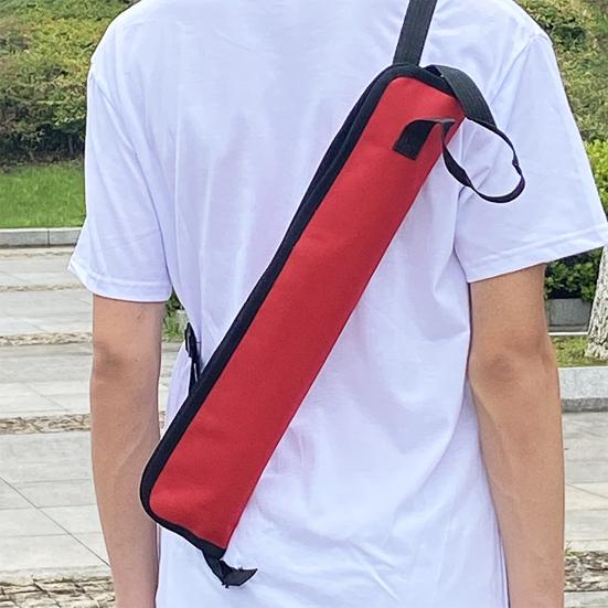Drumstick Bag Thickened Oxford Cloth with Hooks Holder Storage Case Drum Stick Inside for Percussion
