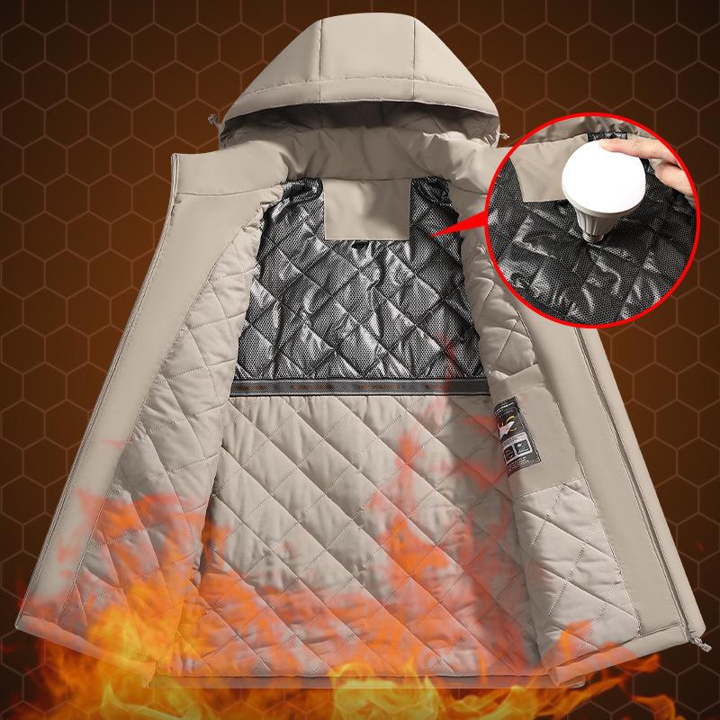 Новая зимняя утепленная хлопковая куртка для пар, мужская и женская, модный тренд