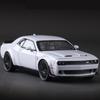 1/32 Dodge Challenger SRT Alloy Sports Car Model Simulation Diecast Metal Toy Muscle Car Model Sound and Light Children's Toys Gift
