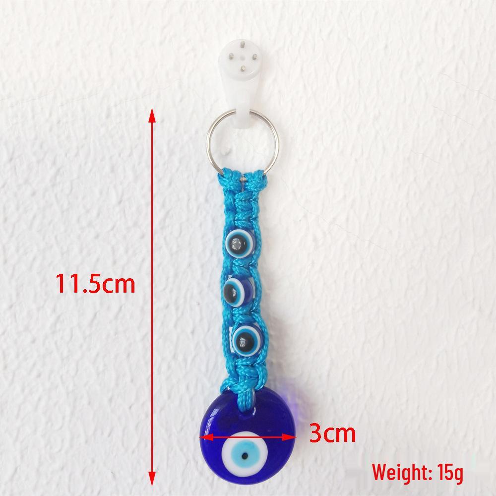 Брелок-амулет от сглаза - Турецкий синий глаз, подвеска для украшения сумки и автомобиля