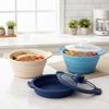 Heat-resistant Silicone Steamer Foldable Microwave Steamer Bowl  Steamed Vegetable