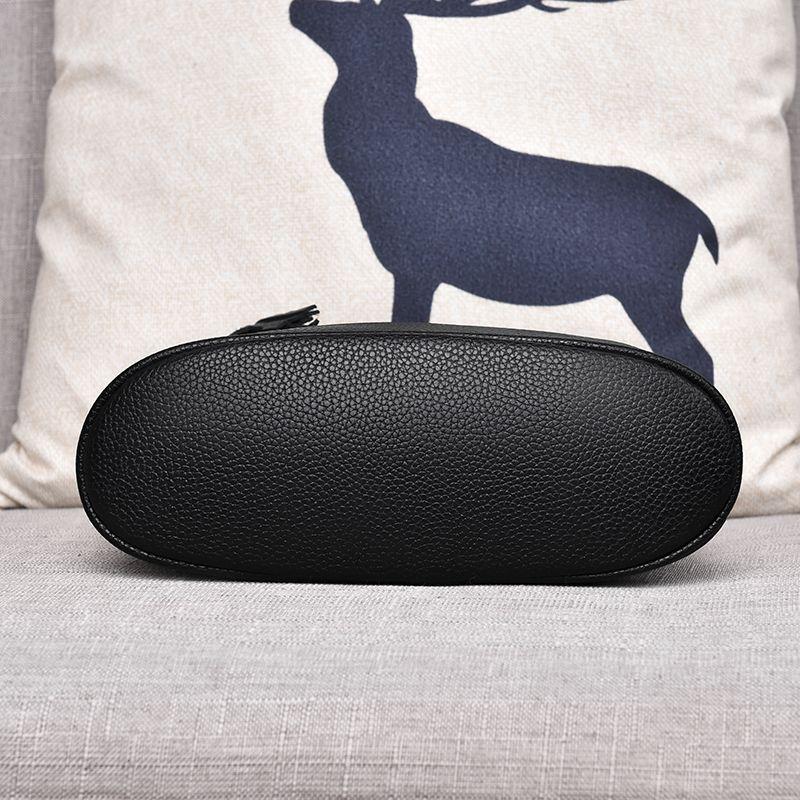 Сумка женская 2023 Простая сумка-мешок Большая вместительная кожаная сумка через плечо Женская сумка Ins