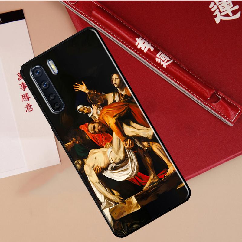 Чехол-картина эпохи Возрождения Для Oppo A94 A18 A74 A57 A17 A77 A38 A58 A78 A98 A54 A80 A60 A40 A96 A76 A16 A15 A5 Pro
