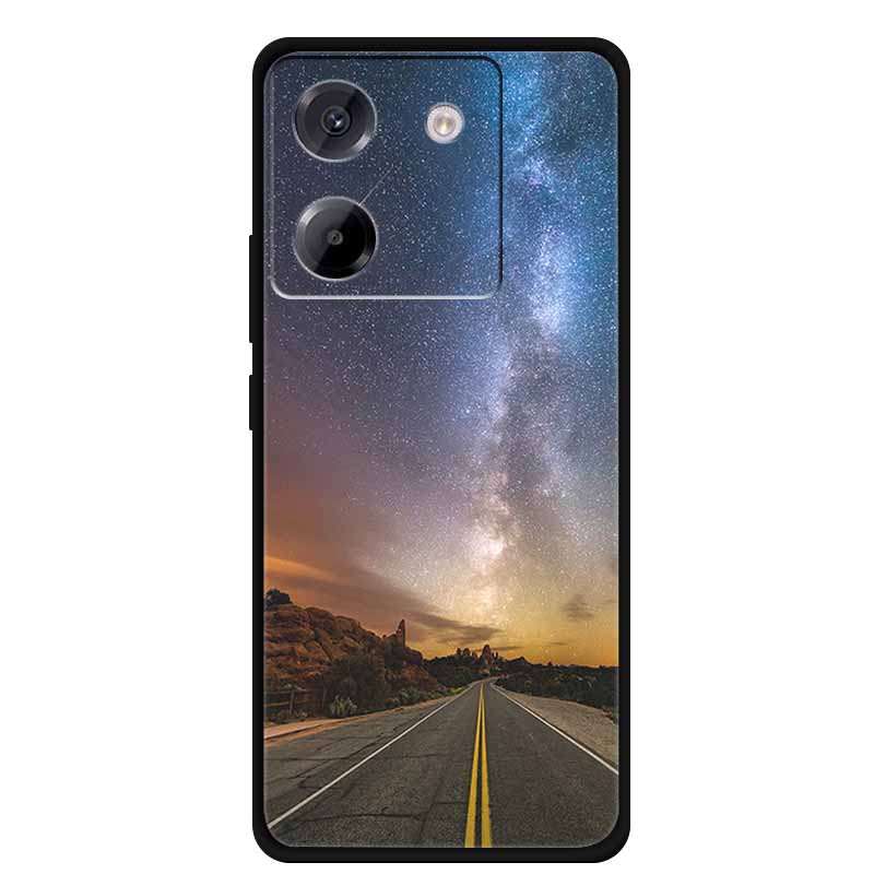 Чехол для Xiaomi Poco M7 Pro 5G, стиль мультяшной живописи, мягкий силикон + ТПУ, задняя крышка, чехлы для Poco M7 Pro 5G, противоударный чехол, новый