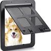 5th Gen Pet Cat Screen Door Lightweight Automatical Locking Function Gate With Magnetic Flap Pet