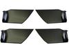 BRIGHTZ Stainless Steel Inner Door Handle Carbon Fiber for Prius and 65 Fits and H65 Cover, Plated, Finish, 60, 61, (INS-DHC-286) - ZVW60, ZVW65,