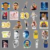 50 стикеров с граффити Kuri: Персонализированные украшения для автомобиля, мотоцикла, чемодана со звездами баскетбола