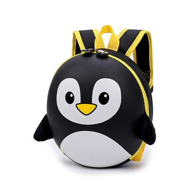 Новые 3D детские школьные сумки, рюкзак с твердым корпусом из мультфильма для детей, школьный рюкзак с пингвинами