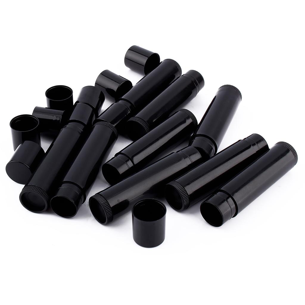 Empty Plastic Lipstick Tubes, 100PCS 5ml Empty Lipstick Lip Balm Container Tube, Portable for Lip Gloss Balm with Safe Plastic Material, Refillable