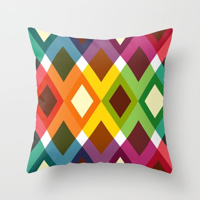 Скандинавский Фэнтези Геометрический Абстрактный Красочный Наволочка Офисная Подушка для Дивана Автомобильная Подушка Полиэстеровая Наволочка