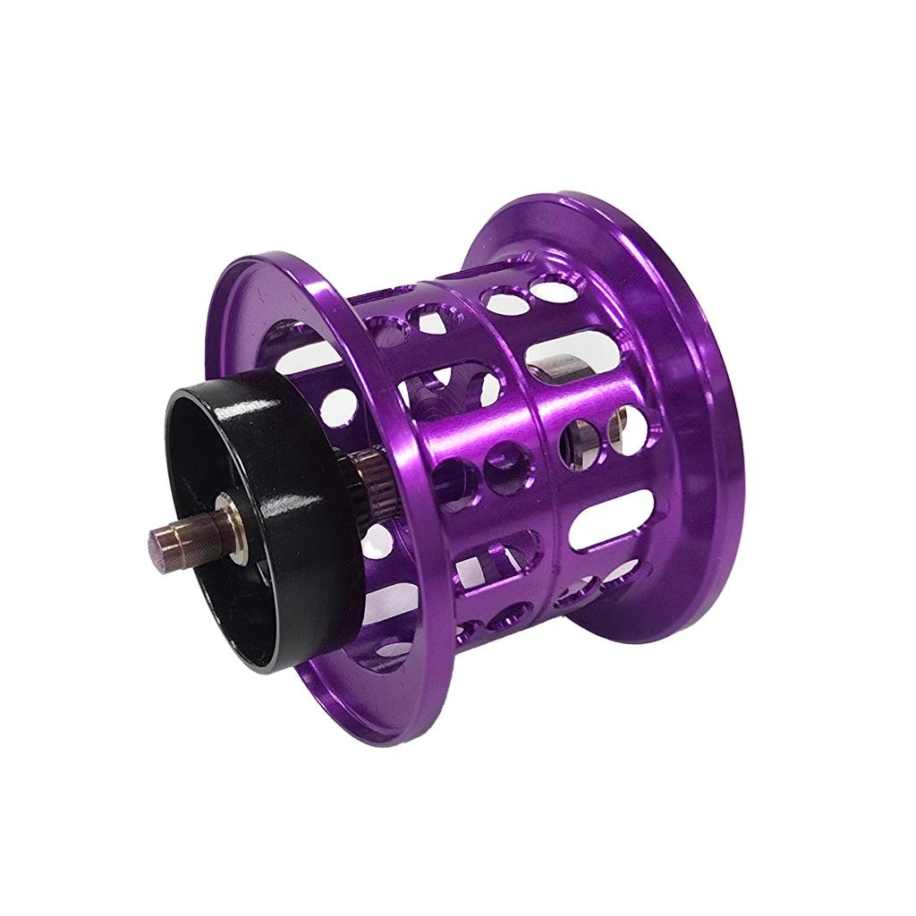 VISPREA Запасная шпуля для Daiwa ALPHAS SV TW Мультипликаторная шпуля для ловли на легкие приманки с керамическими подшипниками для катушек 21/22, (Ю390) (фиолетовый)