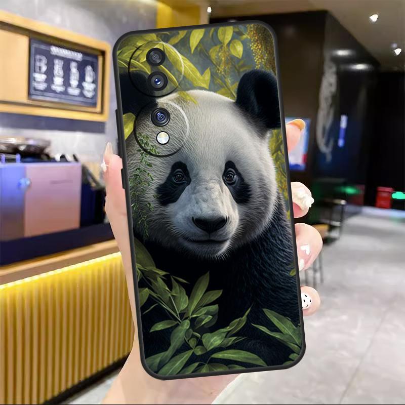 Панда Животное Милый Медведь Для Honor Magic 6 7 8 Pro Чехол Для Honor 90 70 50 Lite 400 200 X8c X8b X9a X9b X9c X9d Win RT