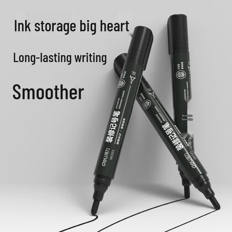 Deli SK201 Industrial Permanent Marker Pen