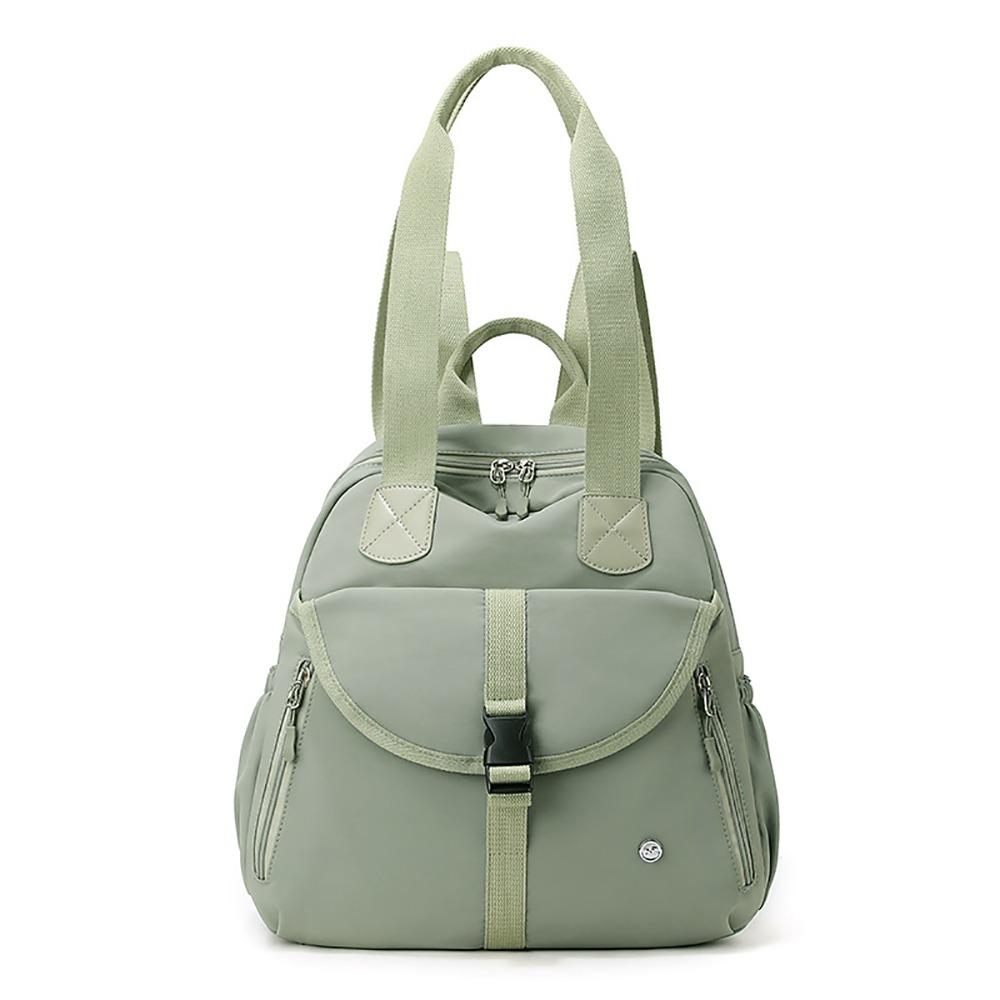 Portable Multicolor Versatile Backpack Large Capacity Lightweight Tote Bag Waterproof Nylon Luggage Bag Women's Style