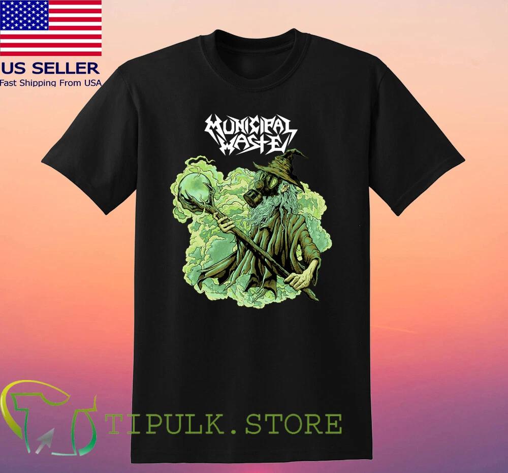 Municipal Waste Men's Black Size S-5XL