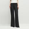 OVVOVV Women's Ribbed Knit Micro-Flare Trousers