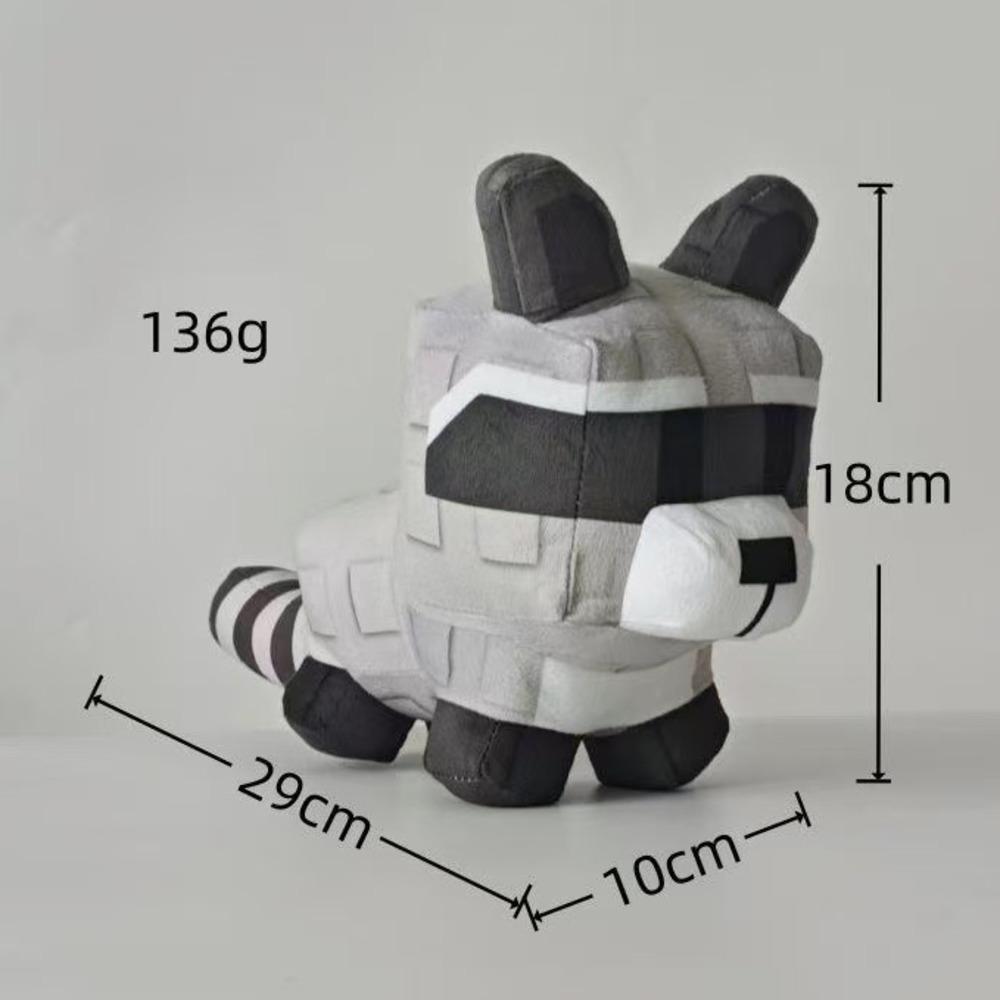 Игра Grow A Garden Плюшевая игрушка Grow A Garden Енот Плюшевый Grow A Garden Плюшевые питомцы Лисы Волк Плюшевая игрушка Мягкая игрушка