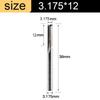 3.175mm Shank 2 Flute End Mill Tungsten Carbide End Mill Drill Bit CNC Router Bit  Woodworking