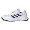 adidas Кроссовки унисекс GameCourt 2.0 White Team Navy темно-синие HQ8809